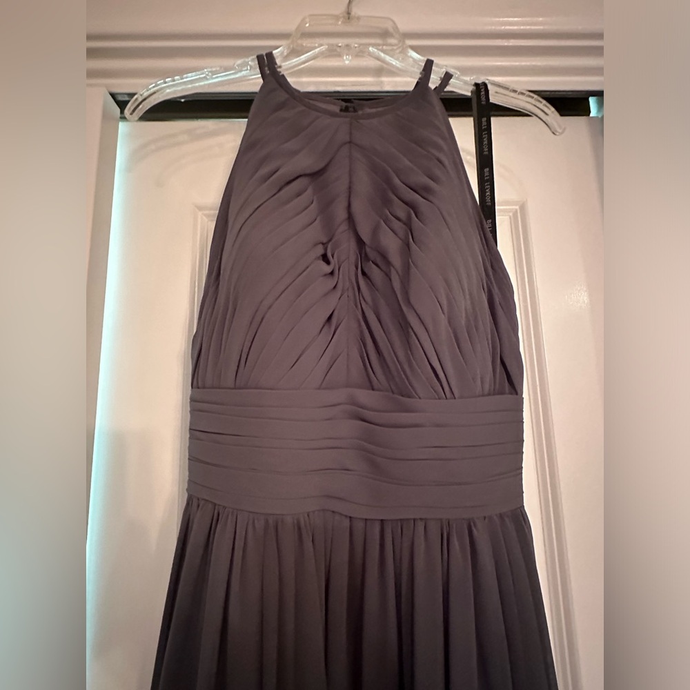 Long Grey Formal Gown
